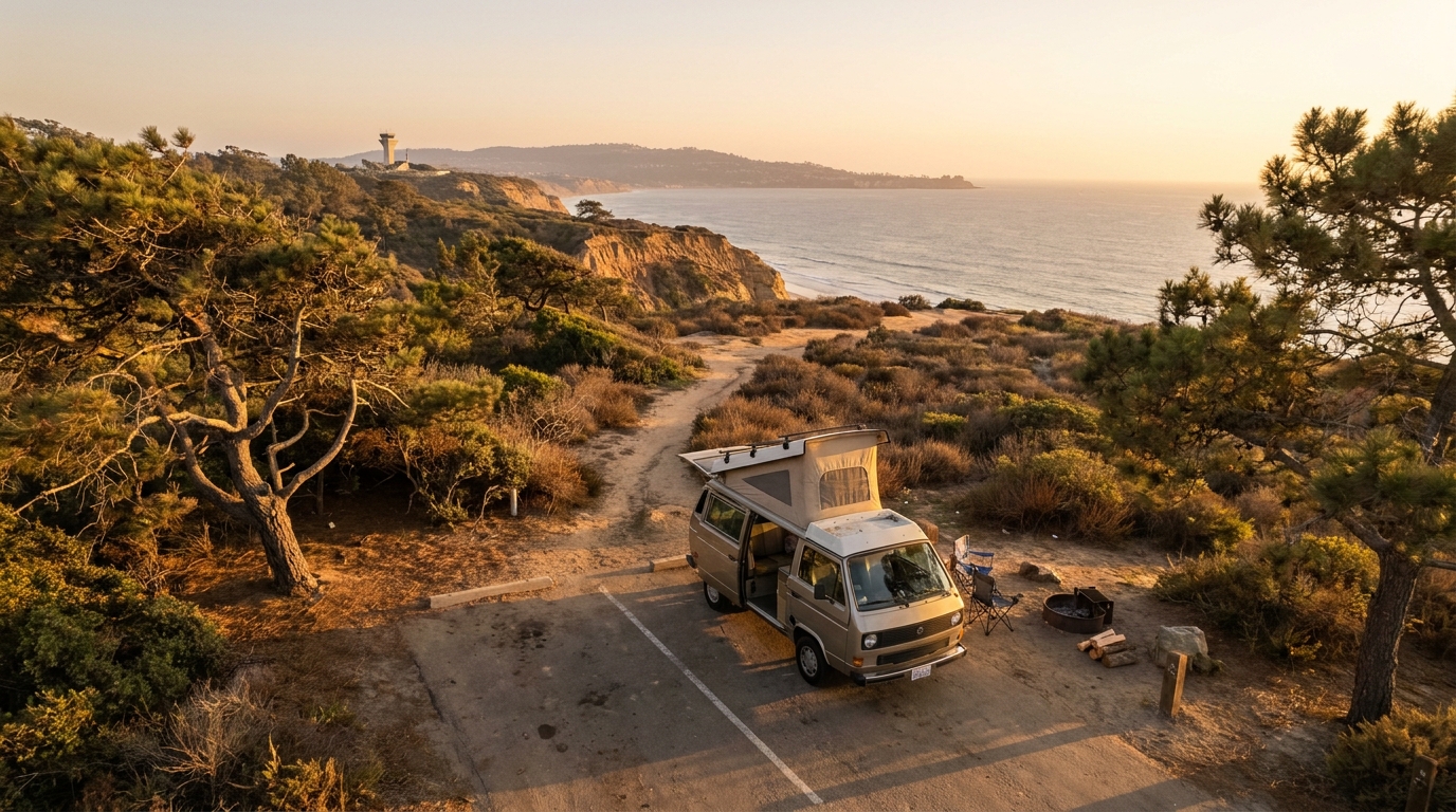 Map for Cheap RV Camping in San Diego - Budget Sites 2026